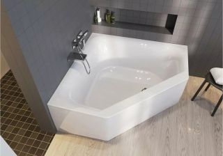 Акриловая ванна Riho Austin Plug and Play B005019005 145х145см белый